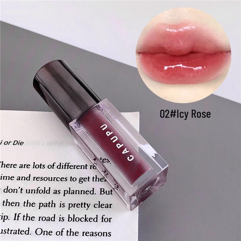 

CAPUPU Plumping Nude Lip Gloss: Moisturizing, Nourishing, Long-lasting, and Mirror Gloss Finish. Standard