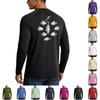 Men's Long Sleeve UPF50 Plus Sun Protection Shirt Breathable Loose Fit Outdoor Casual Hawaiian Basic Cooling Fabric Top
