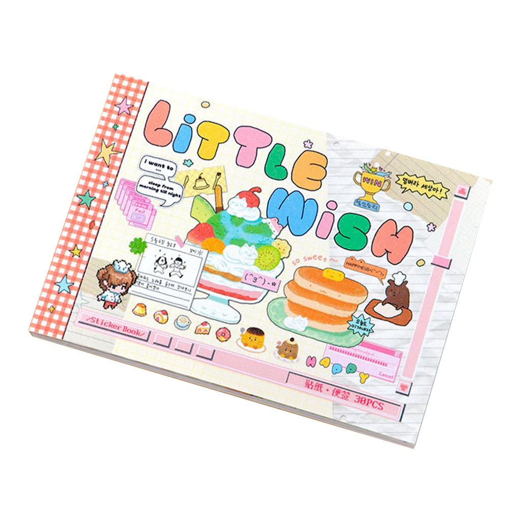 Cartoon Die-Cut Sticker Book Aesthetic Picture Anime Stuff Scrapbook Kit for Journal Diary Planner Album Phone Case