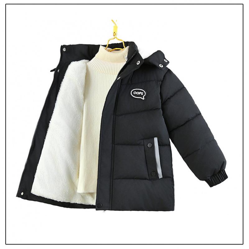 Boys And Girls Winter Cotton Jacket Thickened Fashion Children Clothes Cotton Coat Kids Overcoats