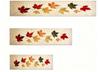 Warm Autumn Hues Maple Leaf Table Runner - Beige & Multicolor Leaf Design Accent for Kitchen, Dining&Fall Holiday Celebrations