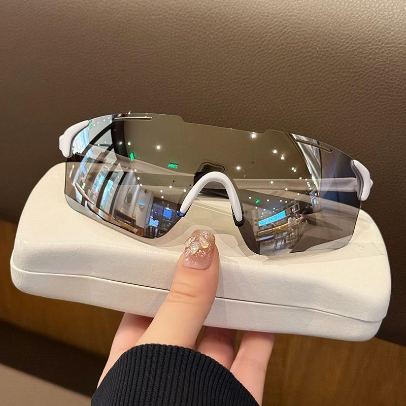 Cycling Glasses Men's and Women's Large Frame UV Protection Sunglasses Outdoor Moving Marathon Running Goggles