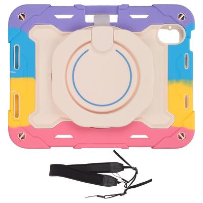 Tablet Case for IOS Tablet 2021 Mini 6 8.3in Gen 6 Shakeproof Protective Cover with 360 Degrees  Rotating Bracket Pen