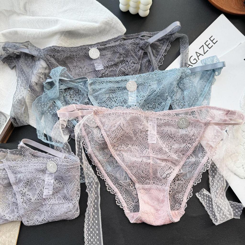 Clearance Ice Silk Lace Low-Rise Women's Panties