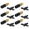 10 Set Micro Garden Watering Spray Head Misting Nozzle with 3‑Way Connector Irrigation System