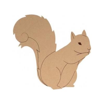 MDF Support 'Artemio - Isatis' Squirrel 26 Cm X 25 Cm
