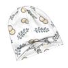 2D Flat Printing Twigs and Pads Eco Pattern Classic Knit Hat for Adults Available In Versatile Tones Ideal for Subtle Styling During Cool Days or Rela