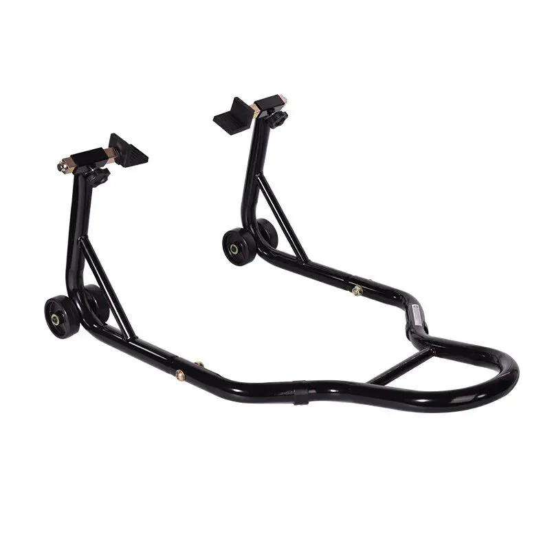 Motorcycle Rear Wheel Support Stand Wheel Stand Black Auto Wheel Support Frame Tire Repairing Tool For Harley Suzuki Universal