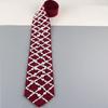 Arrow Style Business Tie With Pearl Accent For Men And Women Office Fashion