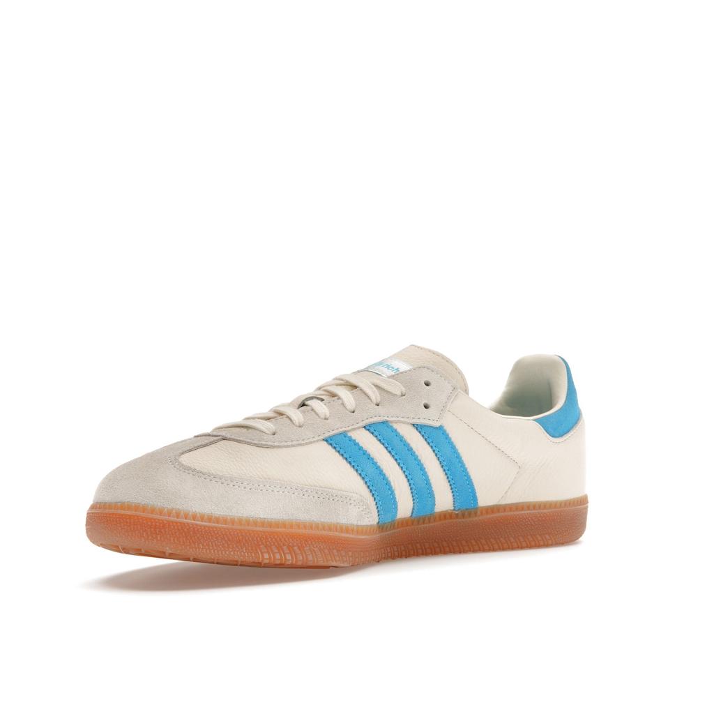 Sporty & Rich X Adidas Samba OG Cream Blue Unisex Sneakers Cream-White Blue-Rush Gum IE7096
