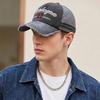 New washed and old embroidered letter baseball cap men's and women's cap versatile outdoor sunshade sun protection hat