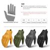 Motorcycle Gloves Breathable In Summer And Warm In Winter Off-road Motorcycle Anti Fall Touch Riding Gloves Retro Leather Gloves