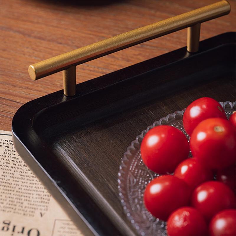 Retro Japanese Style Rice Husk Serving Tray