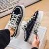 Fashion Men's Causal Low Top Non-Slip Sneakers Comfort Breathable Light Fit Walking Canvas Shoes Men Fad Trend Flat Shoes Zapatos Hombre