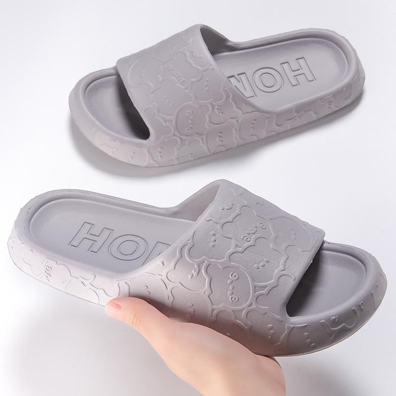 Summer EVA Material Men's and Women's Universal Slippers with Soft Soles, Comfortable, Wear-resistant, Non Slip, Breathable, and Simple Home Slippers