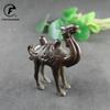 Silk Road Desert Camel Figurines Miniatures Pure Brass Retro Animal Statue Desk Decoration Ornaments Home Decor Sculpture Crafts