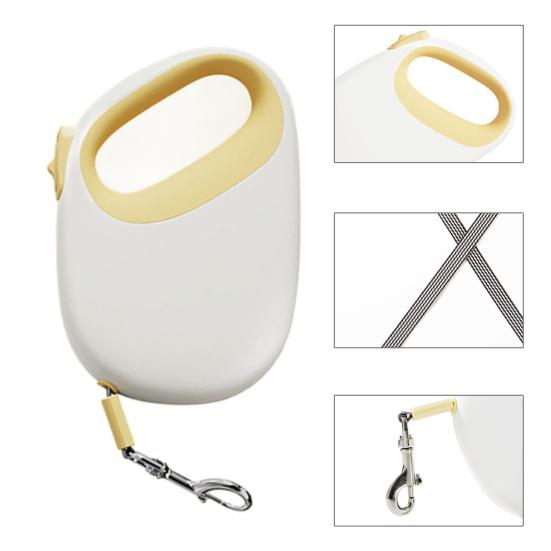 Retractable Dog Leash 16Ft Long Dog Walking Leash with One-Handed Brake Strong Nylon Pet Lead for Small Medium Dogs Cats