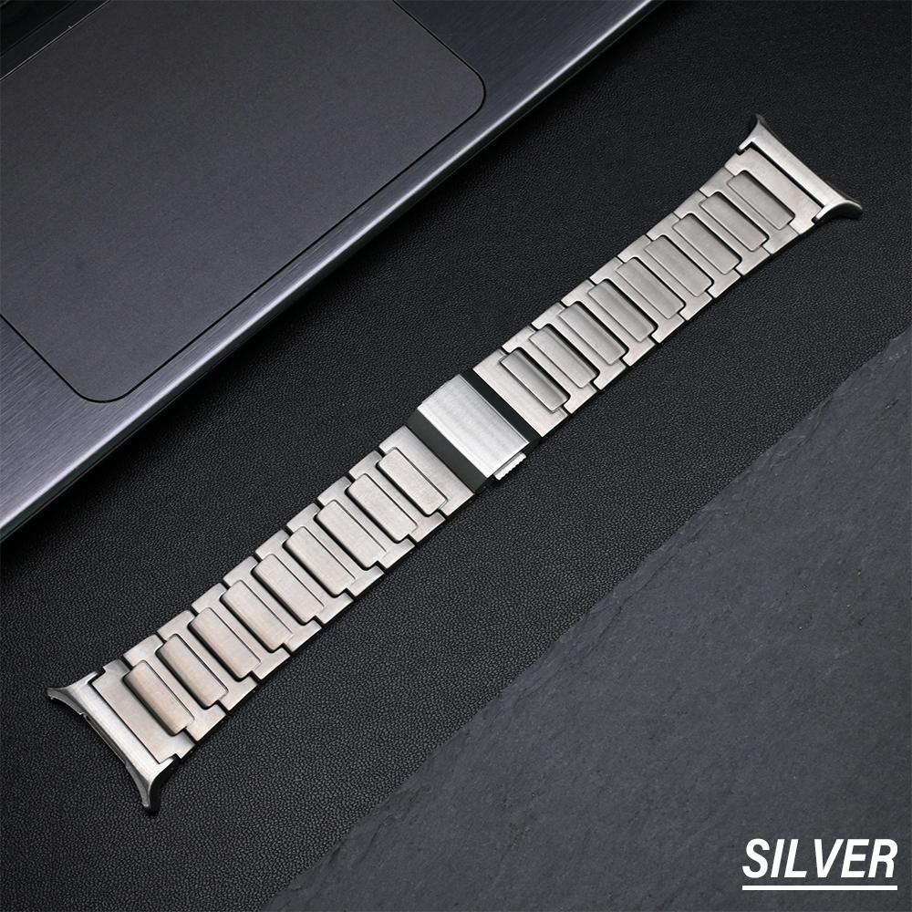 Magnetic Titanium Band for Samsung Galaxy Ultra Luxury Men Wristband for Samsung Galaxy Ultra Watch 47mm NO Gaps Link Bracelet