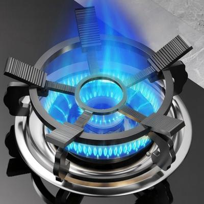 Küchenbrenner Gusseisen Gasbrenner Ständer Stabil Tragbar Wokring Ständer Rutschfest Wokgestell Outdoor-Kochen