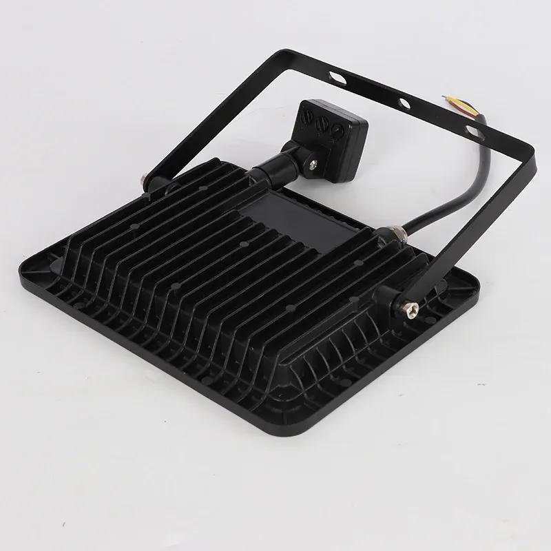 10W 20W 30W 50W 100W Induction Led Flood Light With Adjustable PIR Sensor 110V 220V Floodlight Street Square Outdoor Lighting