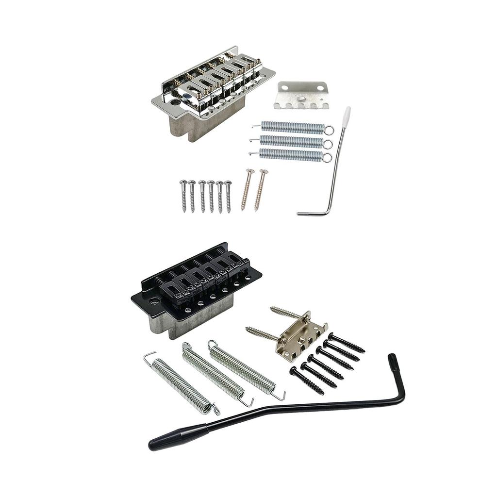 Guitar Tremolo Bridge Accessories Professional Heavy Duty Electric Guitar Parts for Practice Stage Show Maintenance Repairing