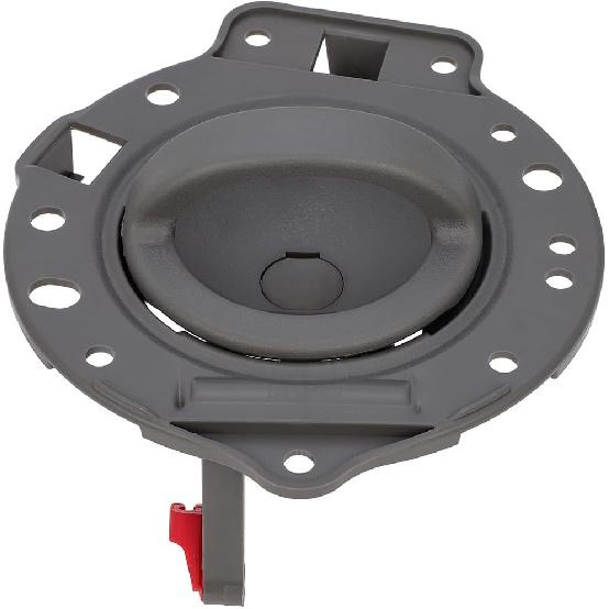 ROADFAR Door Handle Interior Inside Front Passenger Right Side Compatible for 2006-2010 for Jeep Commander Gray