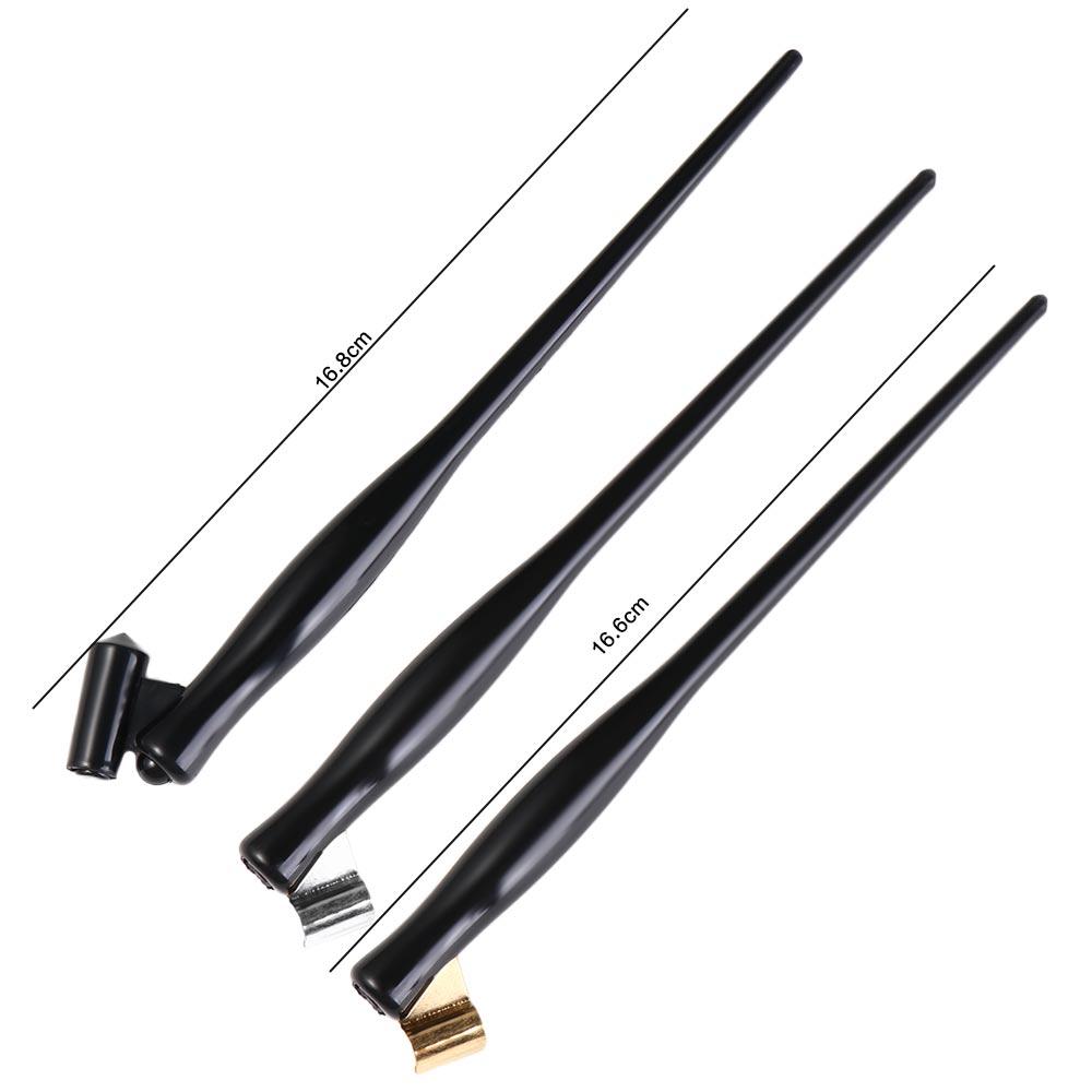 Antique Dip Pen Holder Oblique Copperplate Script Pen Simple Solid Calligraphy Pen Nib  Signature