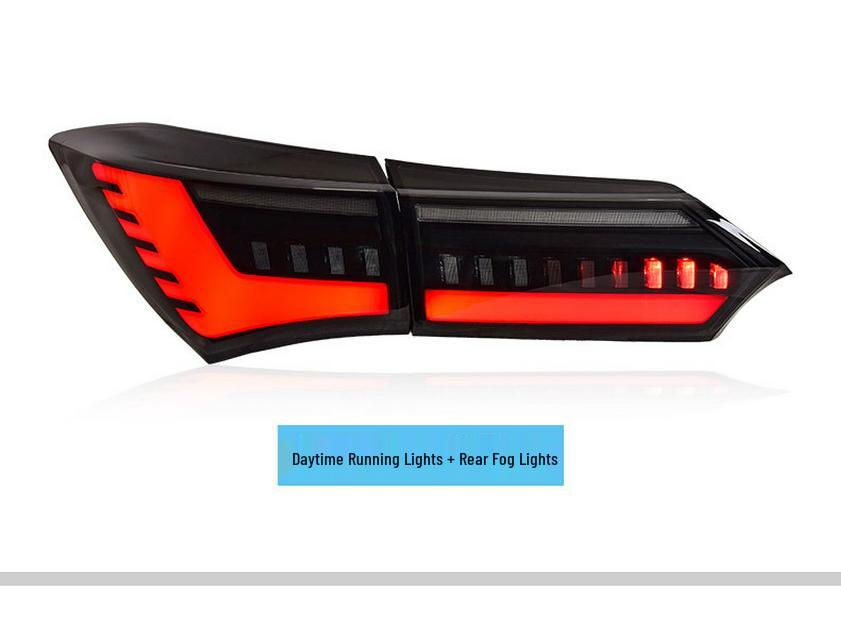 Toyota Corolla 2014-2018 LED Tail Lights with Dynamic Daytime Running Light & Flowing Turn Signal