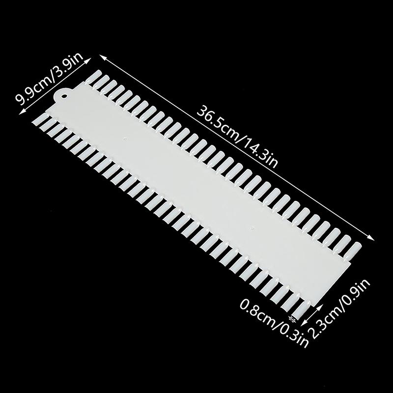 60Pcs/set False Nail Tips Nail Polish Palette Stand Show Tools Flat-Bottom Manicure Solid Plastics Nail Art Display Tools