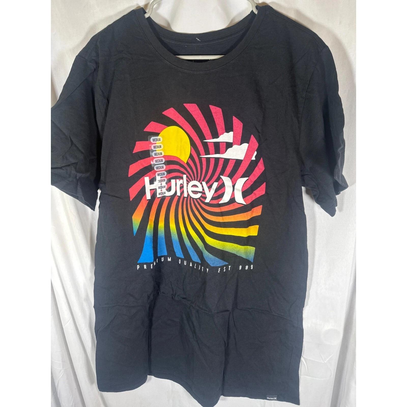 

Hurley Mens Good Tombs T-Shirt, Black, Size M, NWT XL