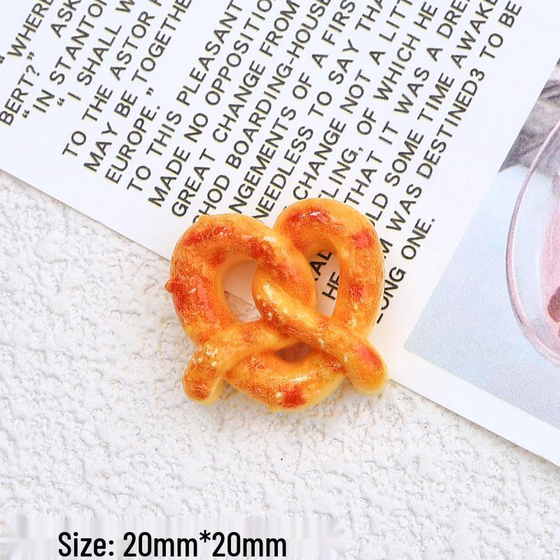 Cartoon Resin Chocolate Candy Hair Clip & Croc Charms DIY Ornaments