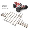 RC CVD Drive Shaft Kit Upgrade Part Metal with Joint Cup Dog Bone for WLtoys 144001 RC Car