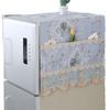 2026 Lace Refrigerator Dust Cover with Storage Pockets - Breathable Heat Dissipation for Single/Double Doors