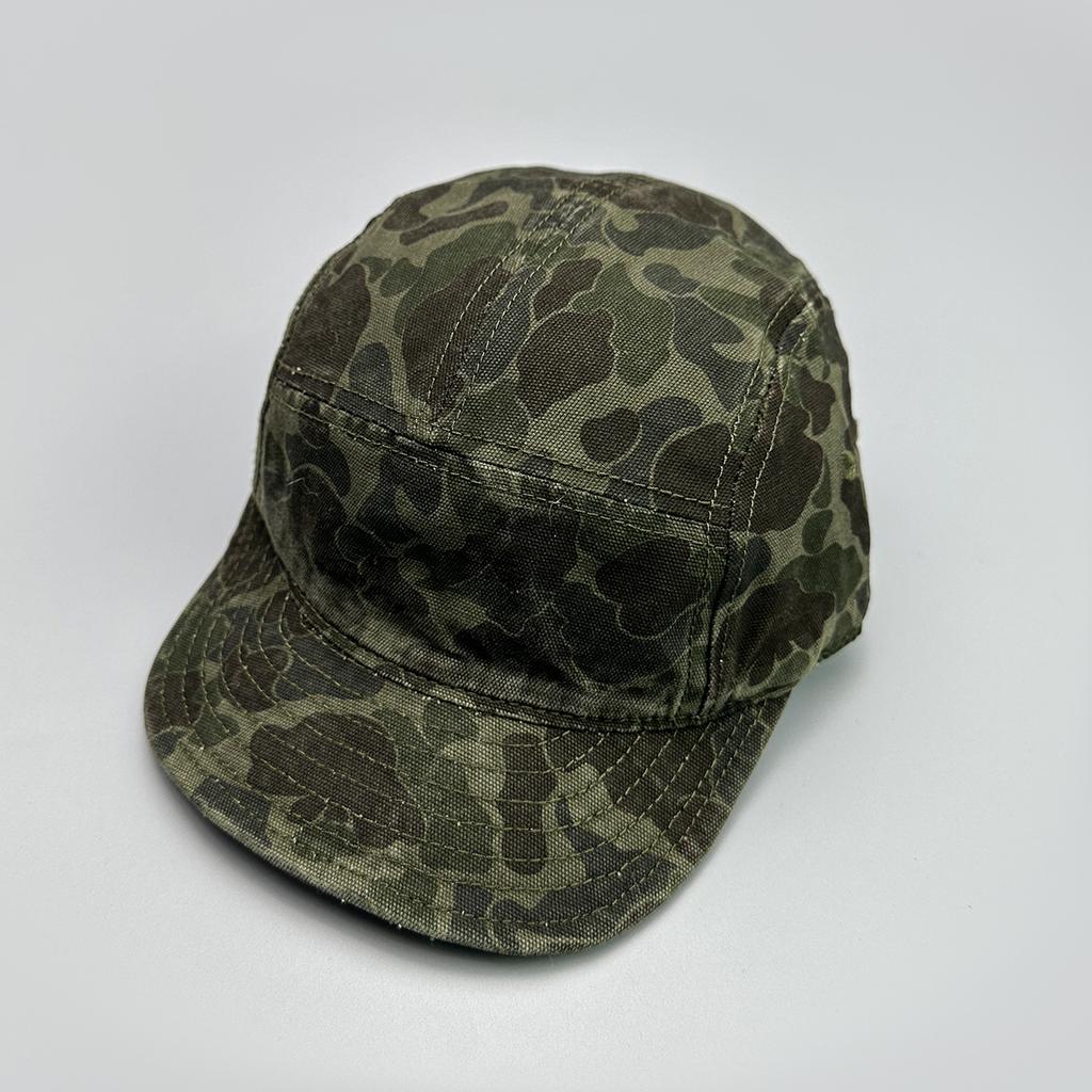 Niche Camouflage American Alphabet Embroidered Light Board Baseball Cap Men'S And Women'S Sunshade Flat-Brimmed Cap