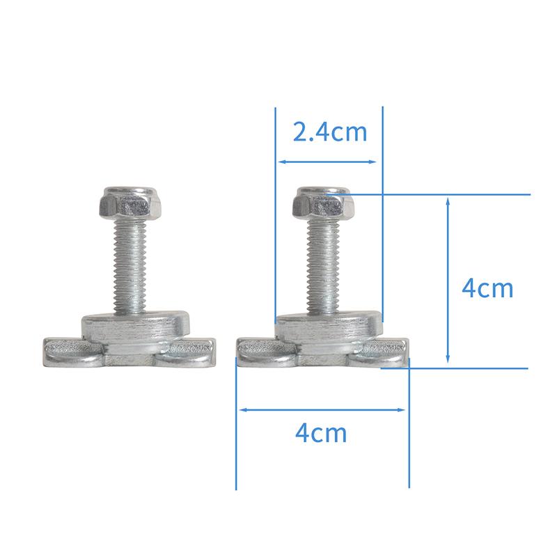 Tie Down Anchor Point M8*40mm For E-Track Rail Truck Van Airline Rail Trailer