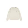 Mens Embroidered Crewneck Sweatshirt Loose Fit Heavyweight Cotton Pullover Couples All Season