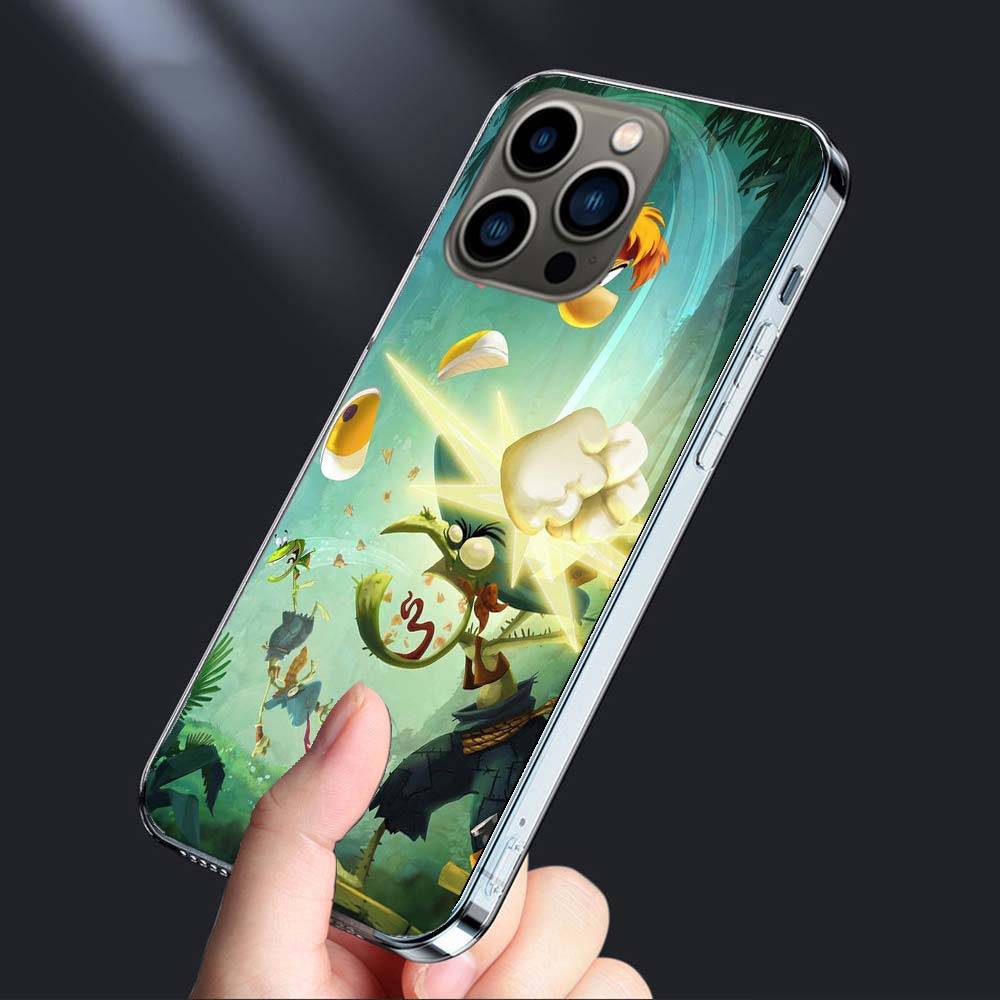 Custodia per Telefono Gioco Rayman Legends Per Iphone 16E 15 Pro 14 Plus 17E 16 17 Pro Max Air 11 12 13 Mini Antiurto Capa Cover Carina T
