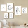 Baby Mum Dad Love Family Black White Nursery Nordic Posters And Prints Wall Art Canvas Painting Wall Pictures Kids Room Decor