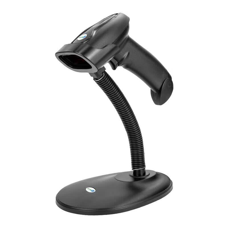 NTEUMM Wireless Barcode & QR Code Scanner with Stand