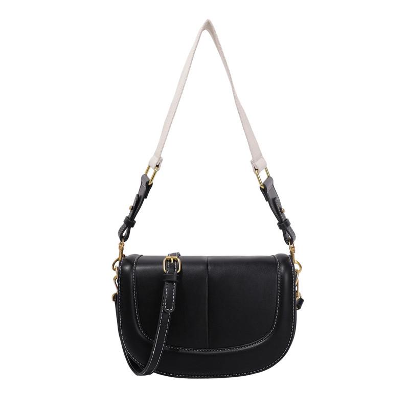 Saddle Bag, Simple and Fashionable, for Daily Commuting, Casual Single-shoulder Crossbody Bag