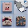 Cat Pattern Foldable Mirror Magnifying Pocket Mirror Portable Makeup Mirror  Children Student