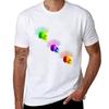 Colorburst Skeletal Liberty Spikes Tshirt Work Outdoor Short Sleeve Tee