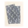[YAGISEI] YAGISEI Tenugui Small Pattern Seigaiha 9m Roll Approx. 33cm Width Handmade Equivalent To 10 Tenugui Made In Japan