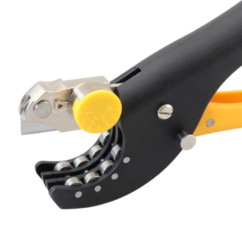 Multifunctional Cable Wire Stripper Stripping Cutter Pliers Handle Tool Hardware Tool Portable Anti-skid Strip Clamp