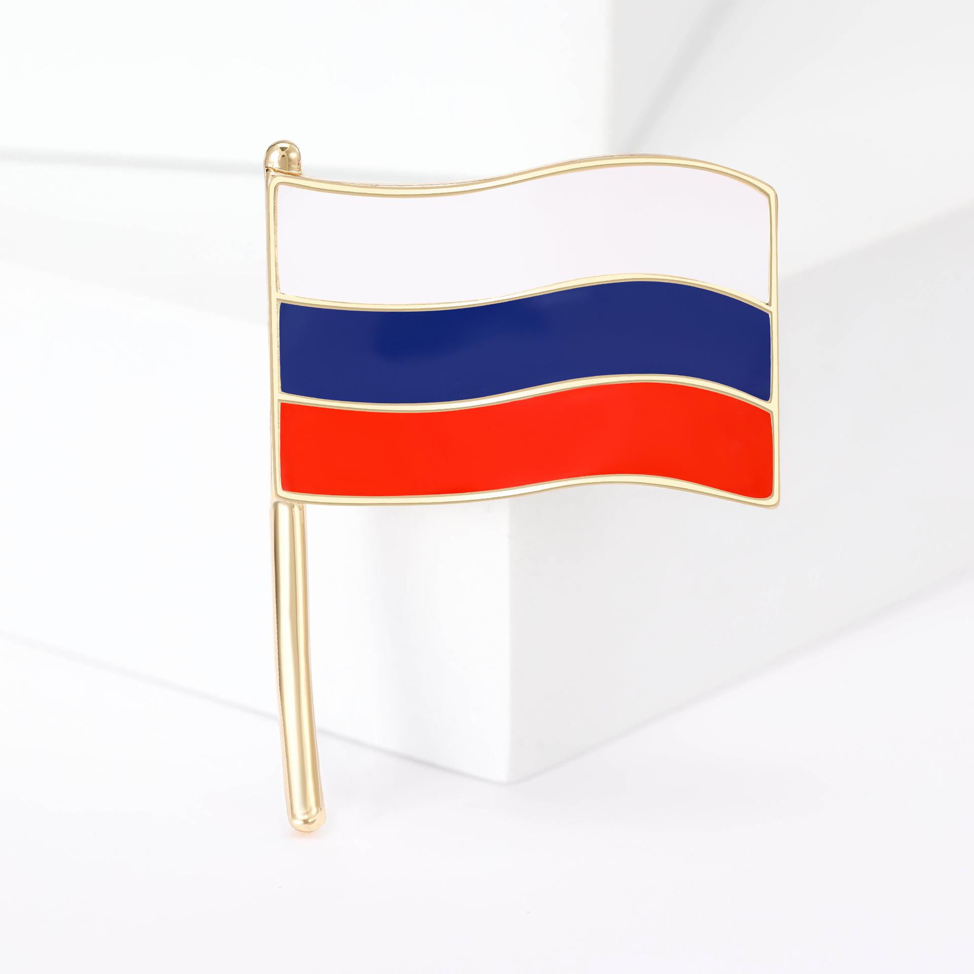 

Творческая мода Индивидуальная брошь Индивидуальная одежда Брошь Русский значок