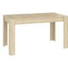 VidaXL Dining Table Sonoma Oak 140x74.5x76 Cm Chipboard