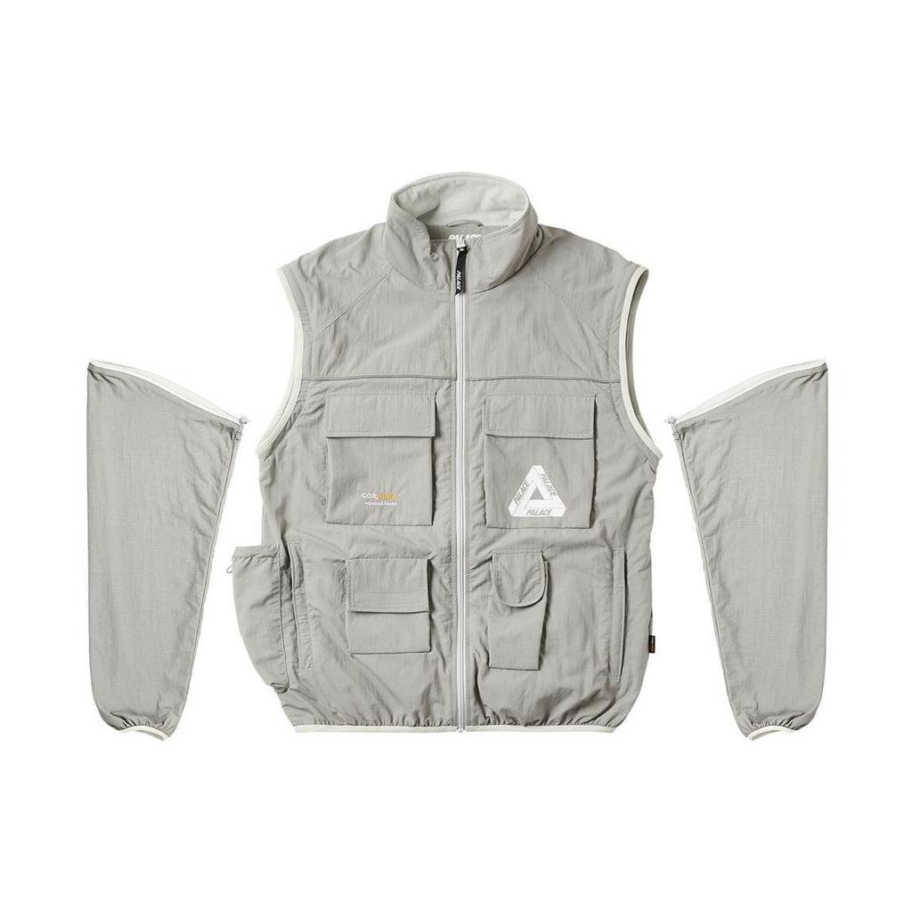 Palace Cordura RS Zip Off Jacket Grey Men Outerwear P23JK114