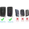 Do pokrowca na kluczyk Lexus, do modeli Lexus ES RX GS GX i LC LS NX RS LX RC Premium Soft TPU Full Cover Protection Case na kluczyk z pilotem