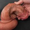 Skin Color Meat King Pro Double Liquid Silicone Artificial Penis Makeup Female Masturbator Thick Long Vacation Penis Adult Sexual Supplies