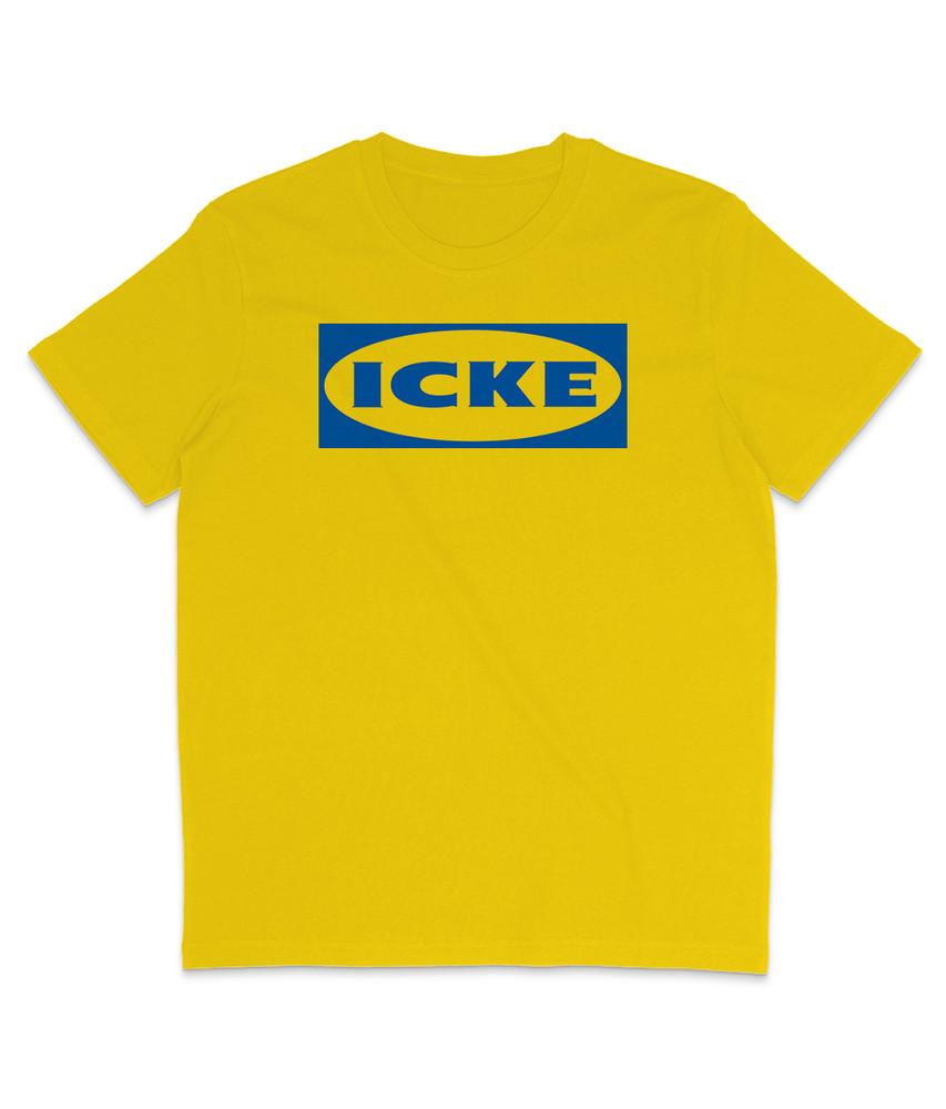 

Icke - David Icke - Ikea Spoof - Organic T-Shirt - Sheeple - Conspiracy - Matrix 3XL